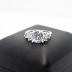 Anillo de Promesa de Plata Bella