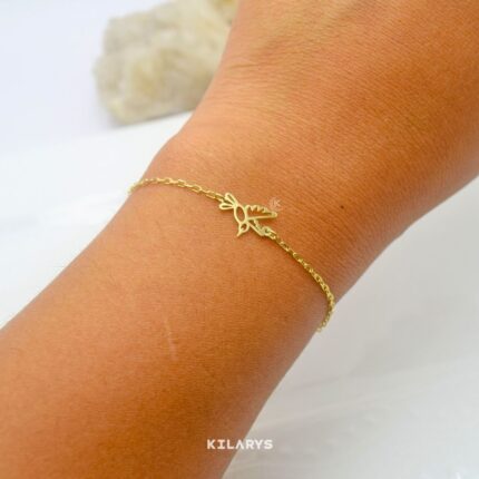Pulsera de Oro 18k Colibri-PMO0019
