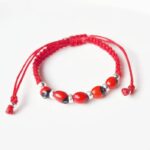 PULSERA DE PLATA HUAYRUROS TEJIDO PARA BEBÉ-PIP0022