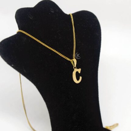 DIJE DE ORO 18K LETRA INICIAL - FDMO003