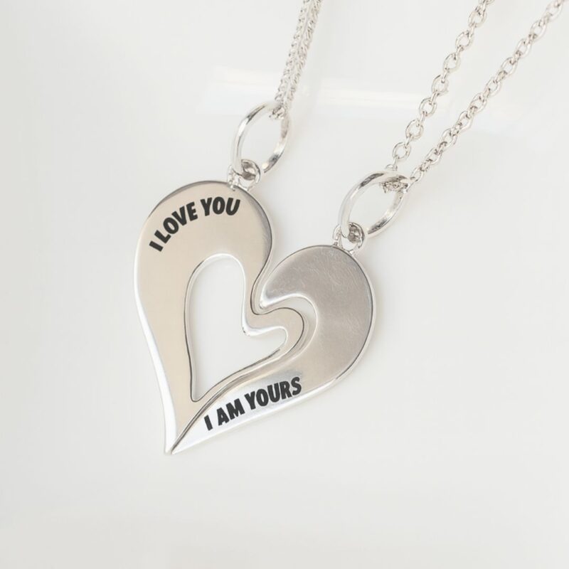 Collares de Plata para Parejas Lovely - CNP0052